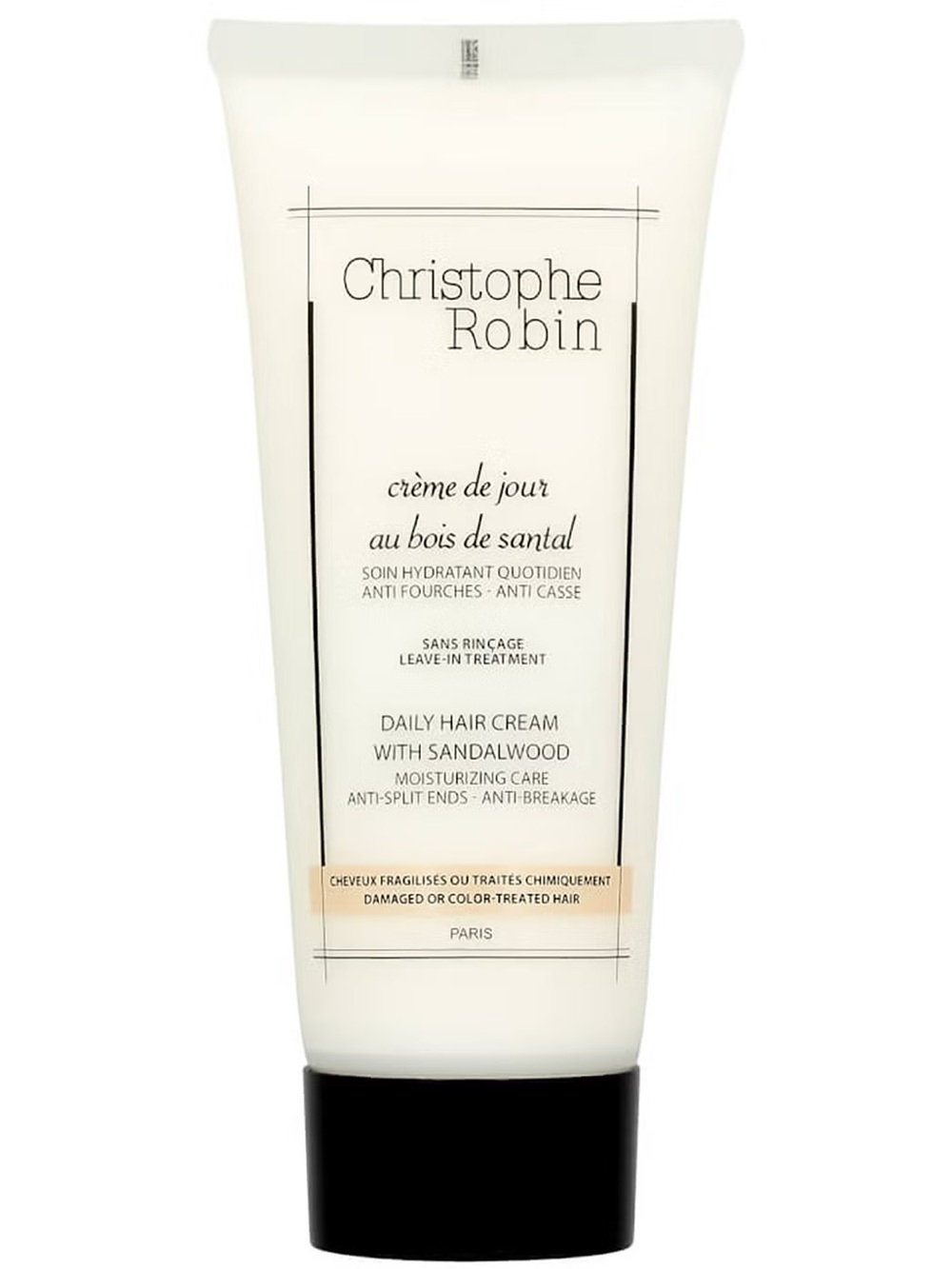 Christophe Robin Daily Hair Cream with Sandalwood — White